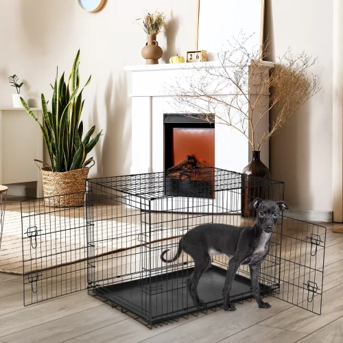 Extra-Large Folding Wire Dog Cage