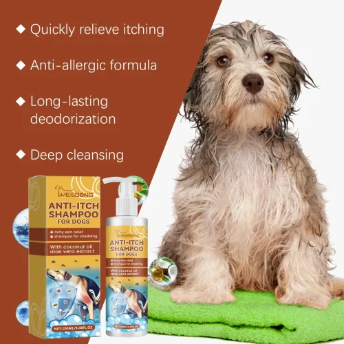 100ml Dog Shampoo for Itchy Skin