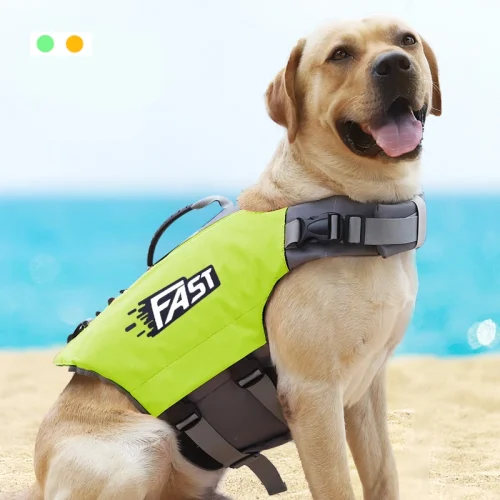 Adjustable Reflective Dog Swimming Life Vest